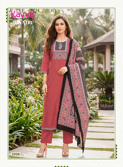 Gayatri Vol 2 Kavya Dhabu Readymade Cotton Pant Suits Wholesaler Ahmedabad