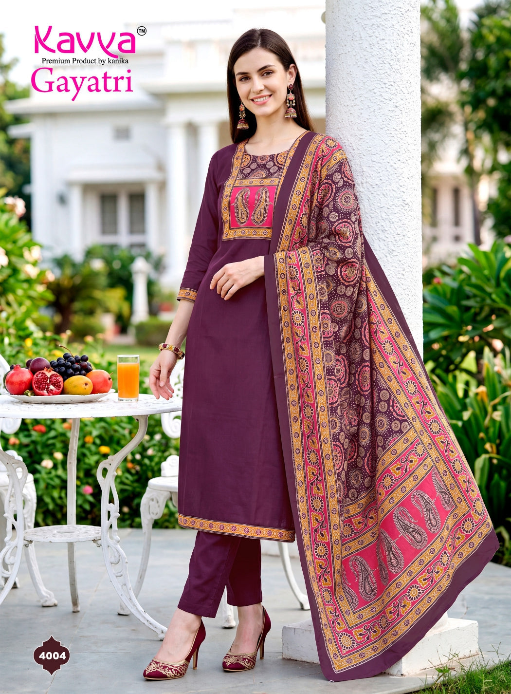 Gayatri Vol 4 Kavya Dhabu Readymade Cotton Pant Suits Wholesale Price