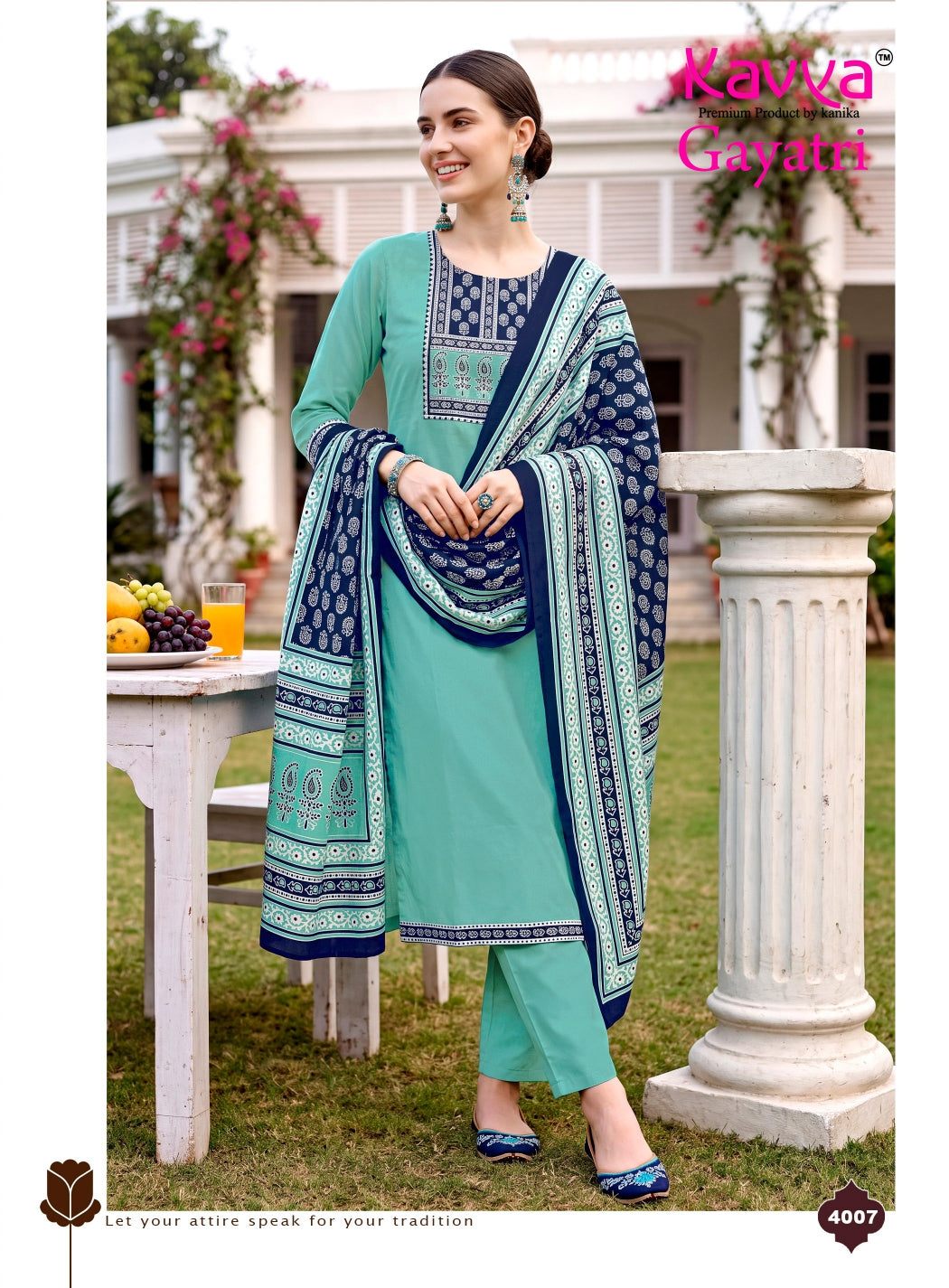 Gayatri Vol 4 Kavya Dhabu Readymade Cotton Pant Suits Wholesale Price