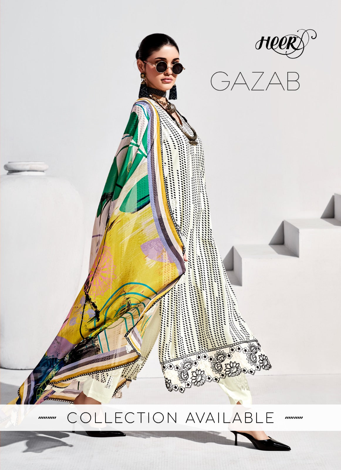 Gazab Heer Staple Pashmina Suits Exporter Ahmedabad