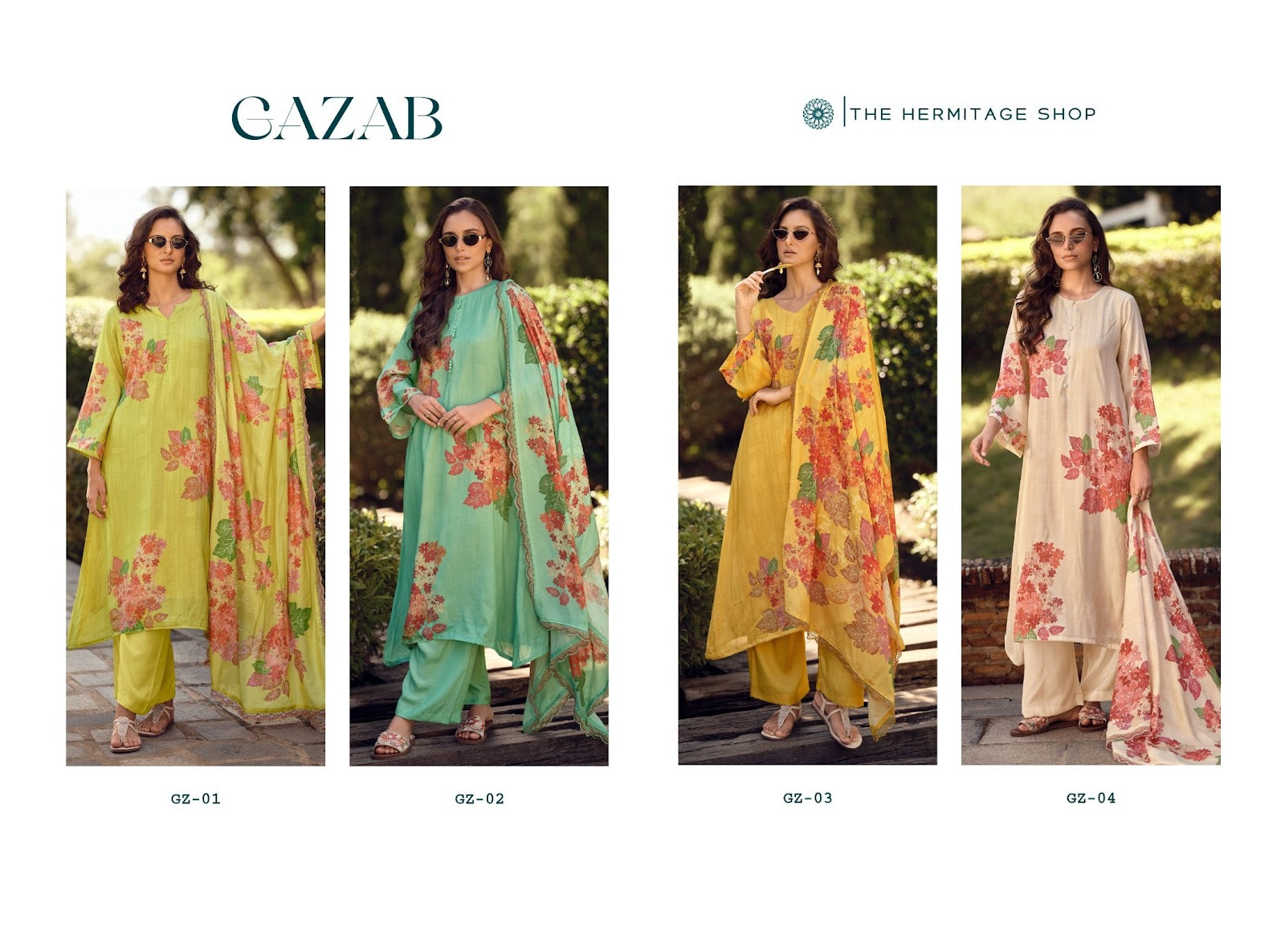 Gazab The Hermitage Shop Premium Viscose Pakistani Salwar Suits Manufacturer