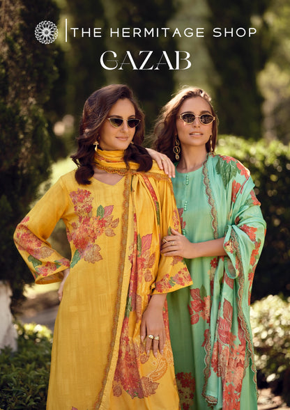 Gazab The Hermitage Shop Premium Viscose Pakistani Salwar Suits Manufacturer
