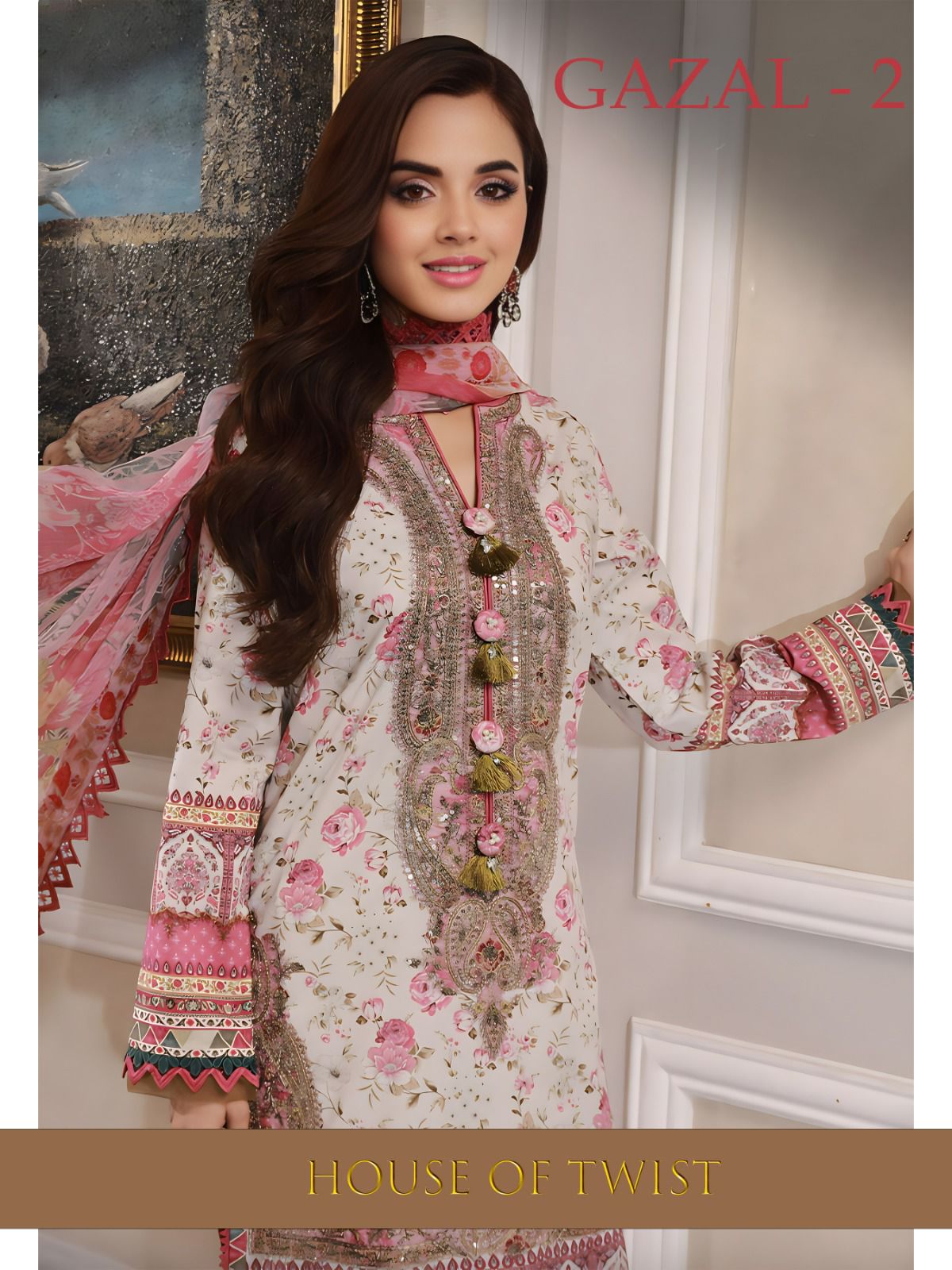 Gazal 2 House Of Twist Cotton Karachi Salwar Suits Wholesale