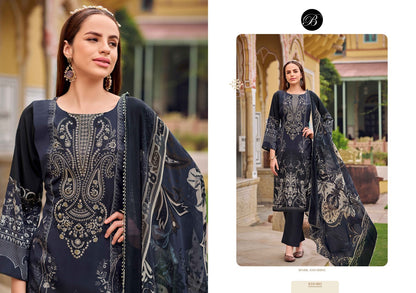 गजल बेलिजा डिजाइनर स्टूडियो क्रेप कराची सलवार सूट निर्माता गुजरात