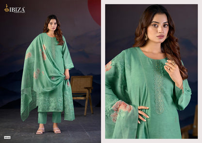 Gazal Ibiza Lilen Pant Style Suits Exporter Gujarat