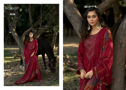 Gazal Kaavish Viscose Pashmina Suits Exporter Gujarat