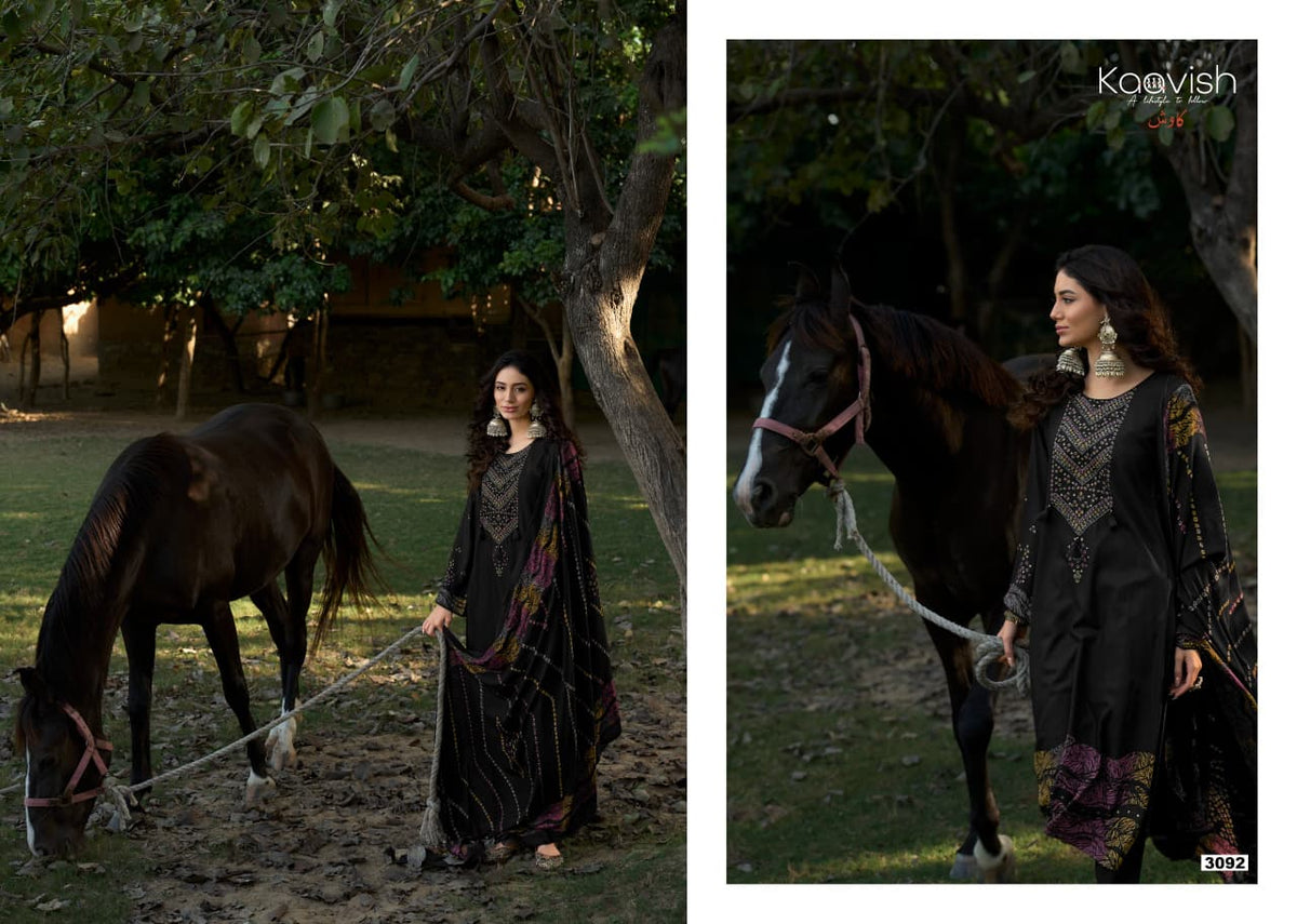 Gazal Kaavish Viscose Pashmina Suits Exporter Gujarat