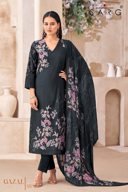 Gazal Sarg Pure Cotton Pant Style Suits Wholesale