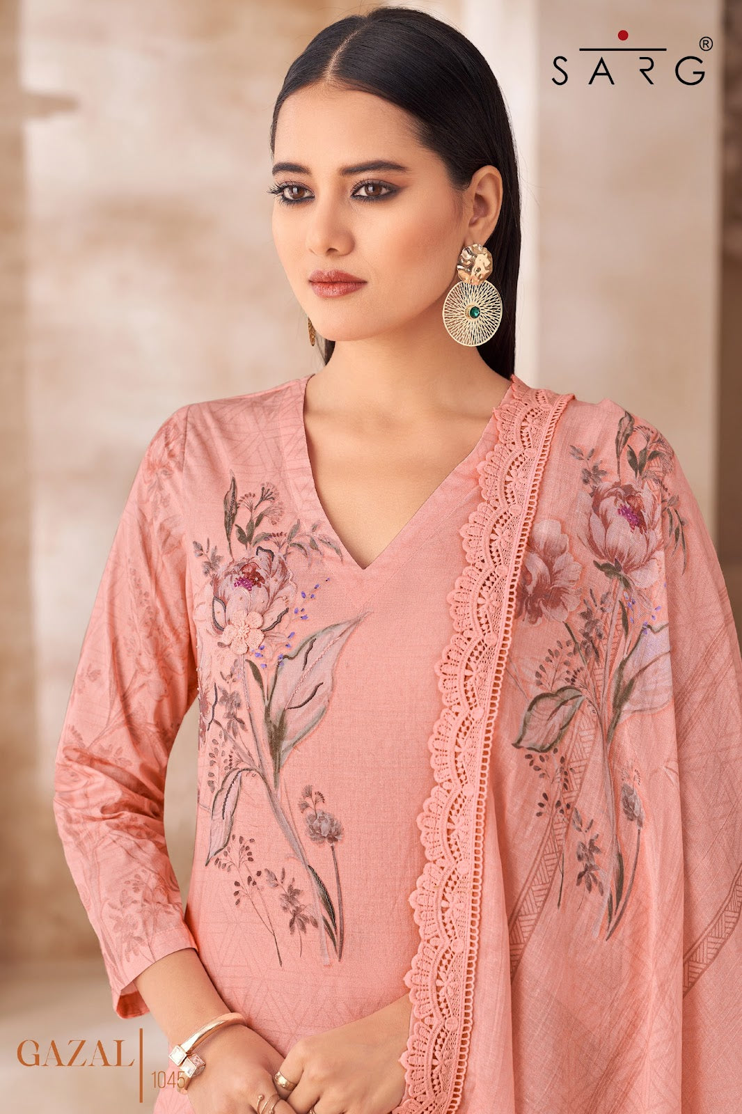 Gazal Sarg Pure Cotton Pant Style Suits Wholesale