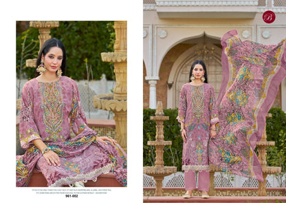Gazal Vol 2 Belliza Designer Studio Pure Crape Karachi Salwar Suits Wholesale Rate