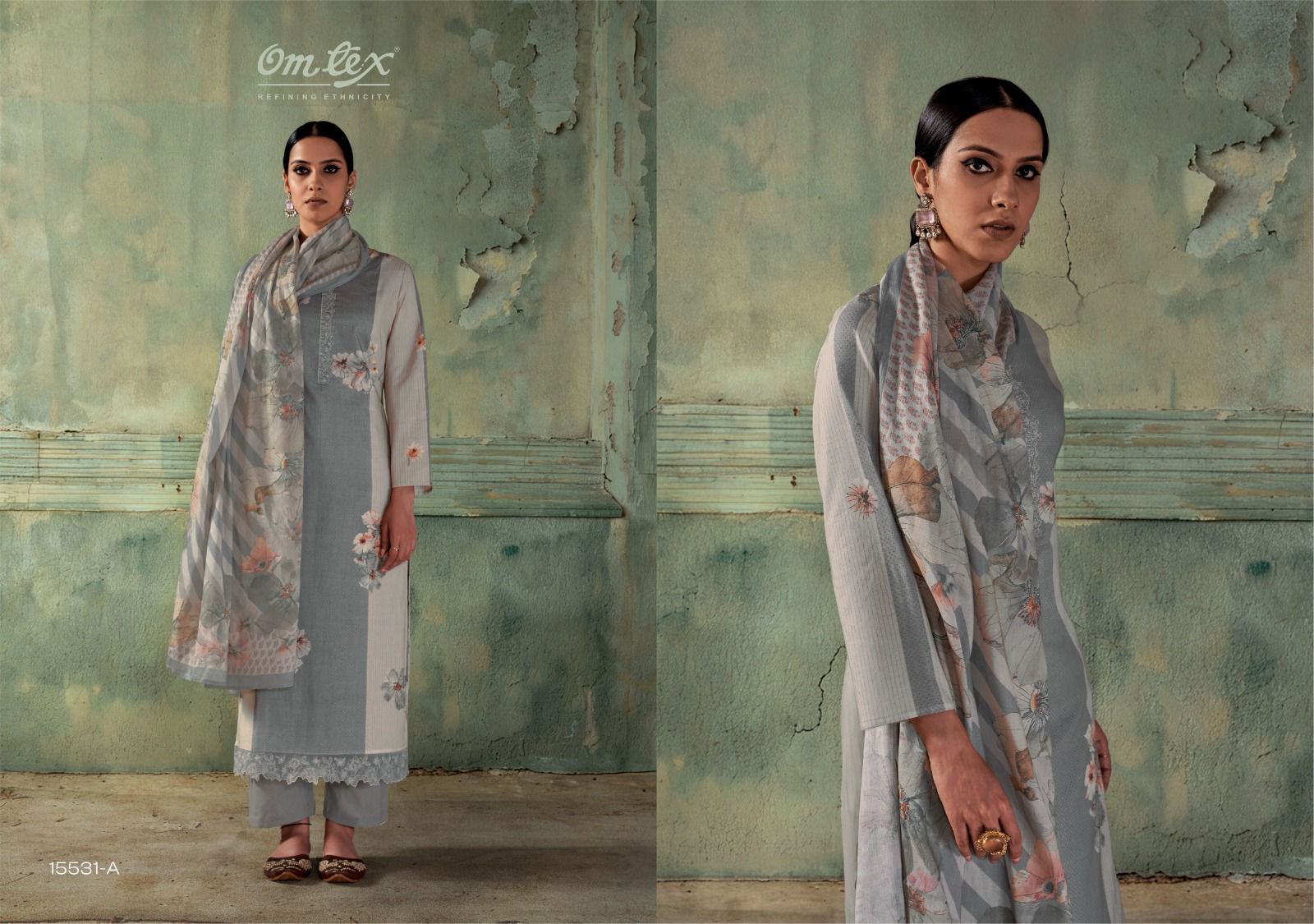 Gazleen Omtex Lawn Cotton Pakistani Salwar Suits Manufacturer Gujarat