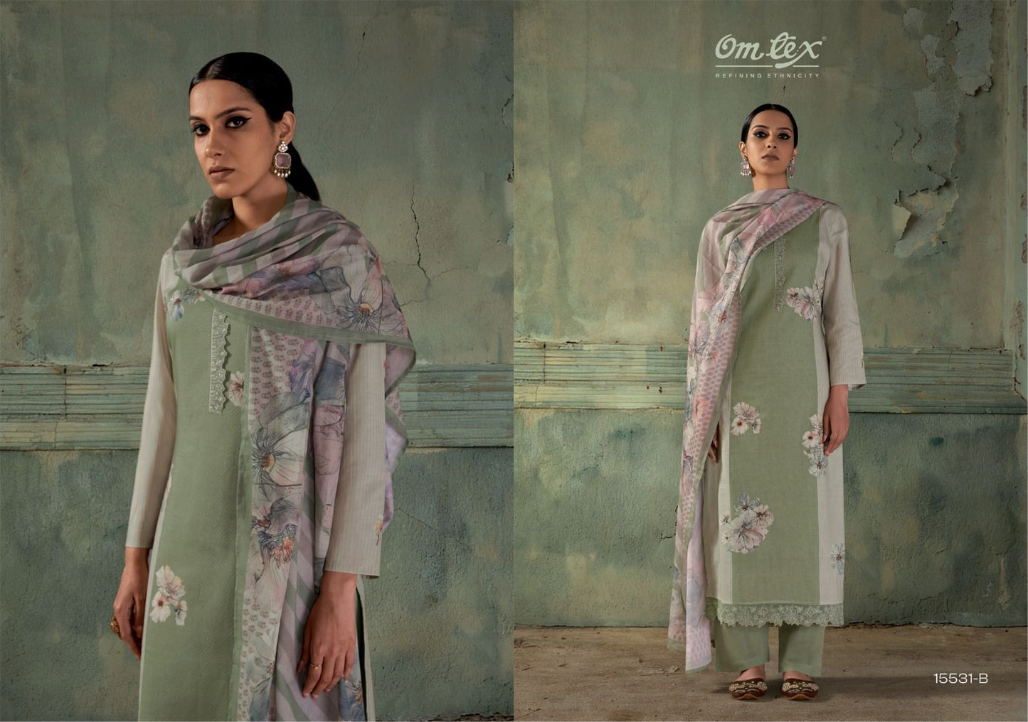 Gazleen Omtex Lawn Cotton Pakistani Salwar Suits Manufacturer Gujarat