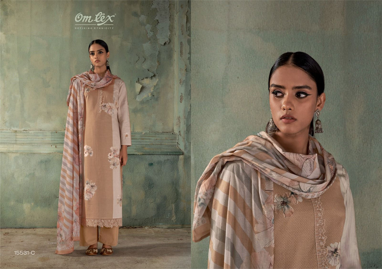 Gazleen Omtex Lawn Cotton Pakistani Salwar Suits Manufacturer Gujarat