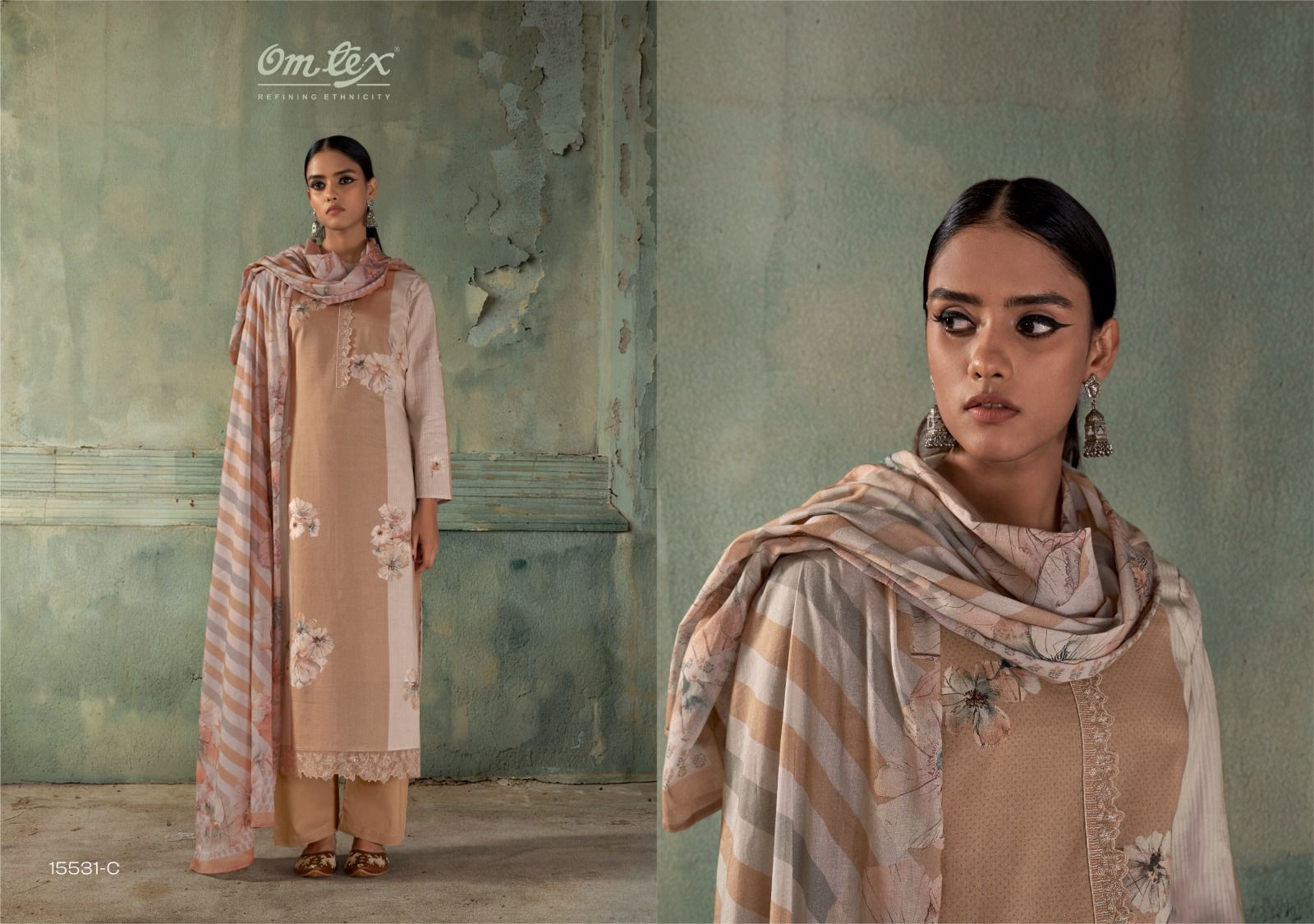 Gazleen Omtex Lawn Cotton Pakistani Salwar Suits Manufacturer Gujarat