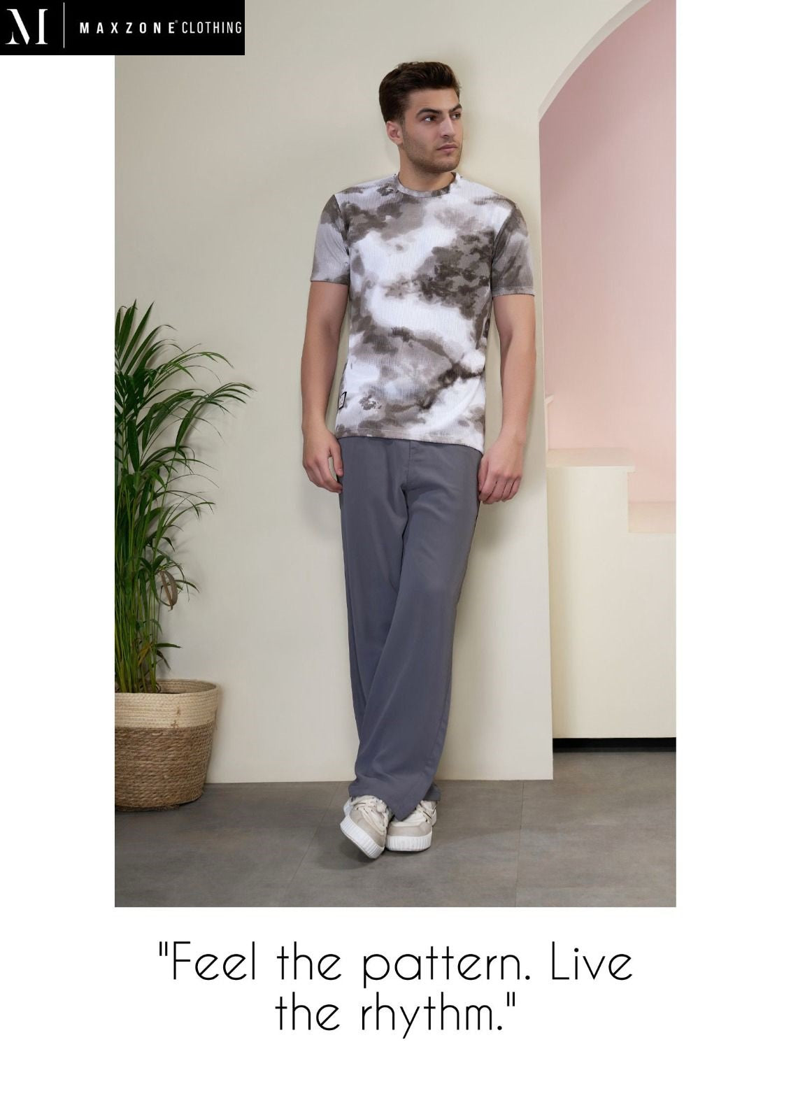 Gdn J F5 Design 2143 Maxzone Clothing Cotton Blend Mens Tshirts Manufacturer Gujarat