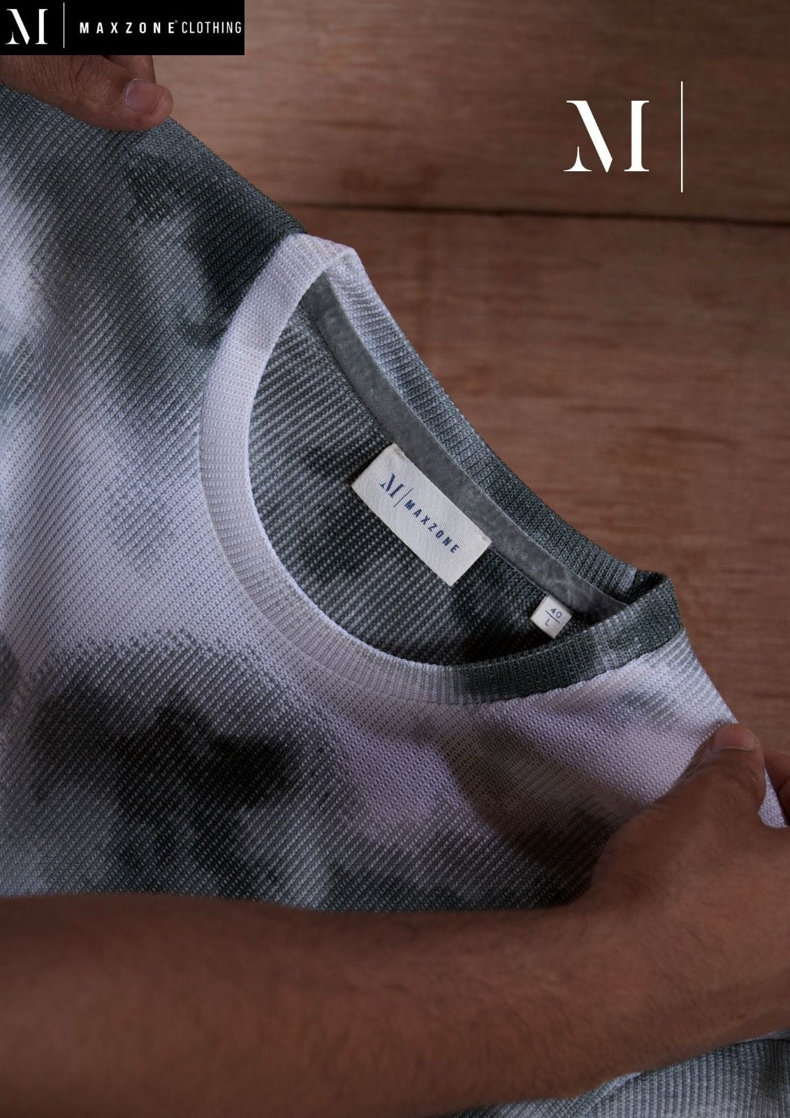 Gdn J F5 Design 2143 Maxzone Clothing Cotton Blend Mens Tshirts Manufacturer Gujarat