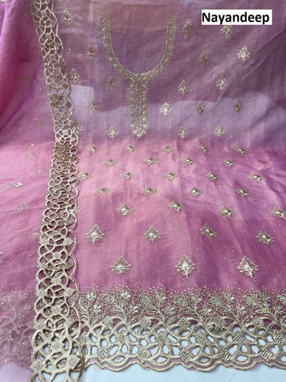 Geetika Nayandeep Silk Salwar Suits Supplier India