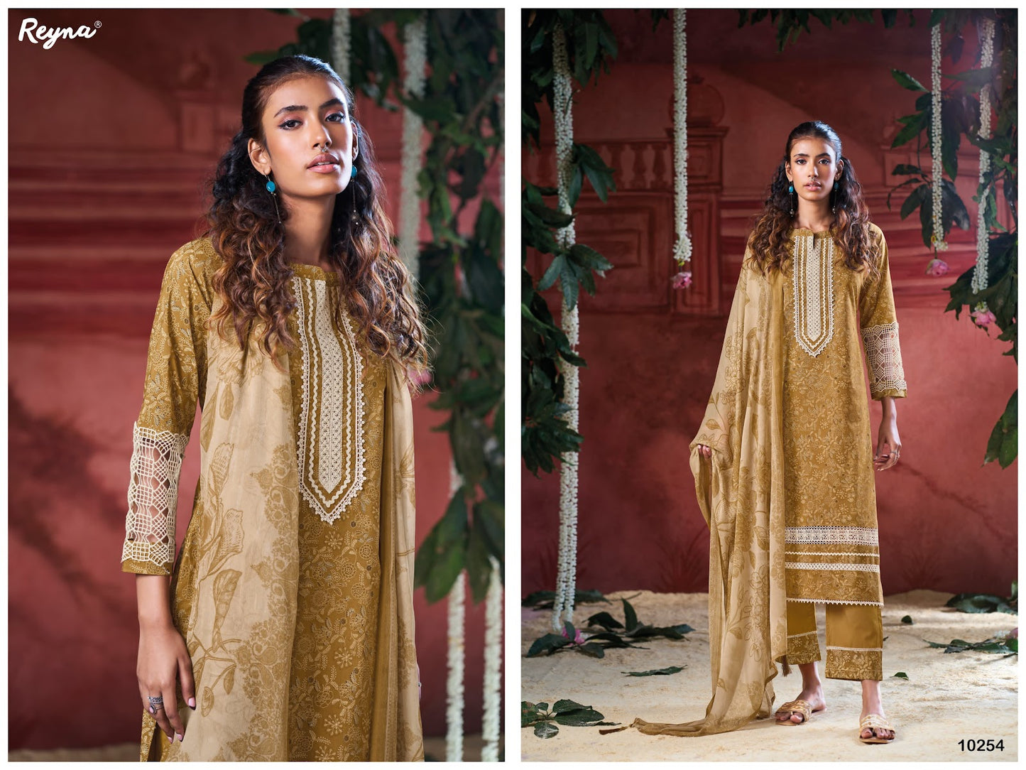Gehna Reyna Cotton Pant Style Suits Wholesaler India