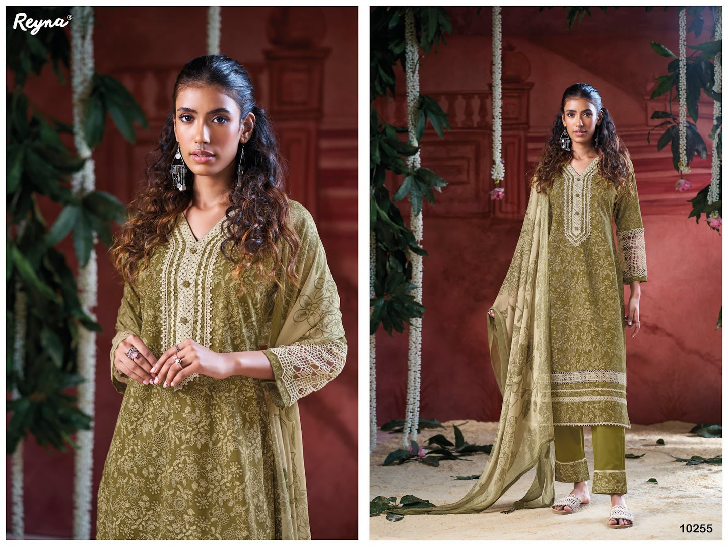 Gehna Reyna Cotton Pant Style Suits Wholesaler India