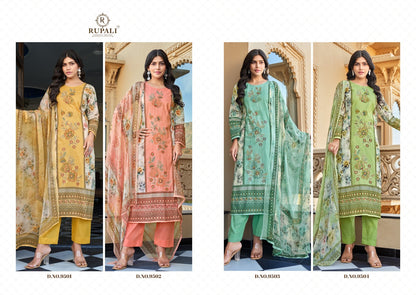 Gehna Rupali Pure Lawn Pant Style Suits Manufacturer