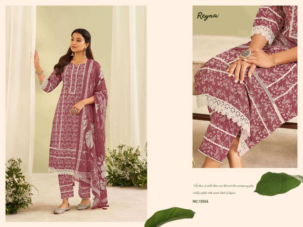 Gehna Vol 2 Reyna Cotton Pant Style Suits Manufacturer India