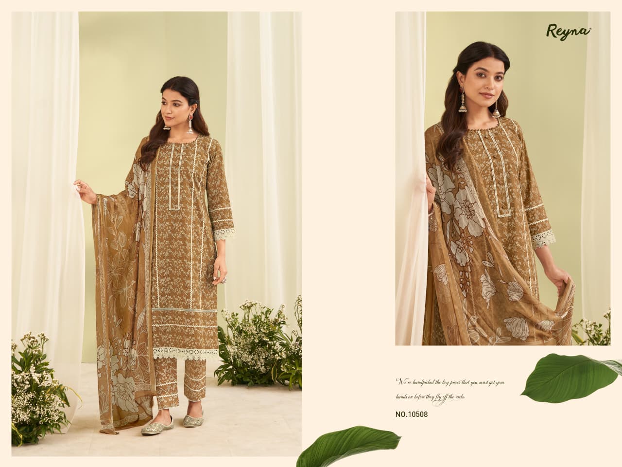 Gehna Vol 2 Reyna Cotton Pant Style Suits Manufacturer India