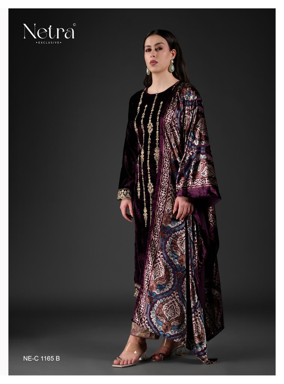 Gehnna Netra Velvet Suits Exporter