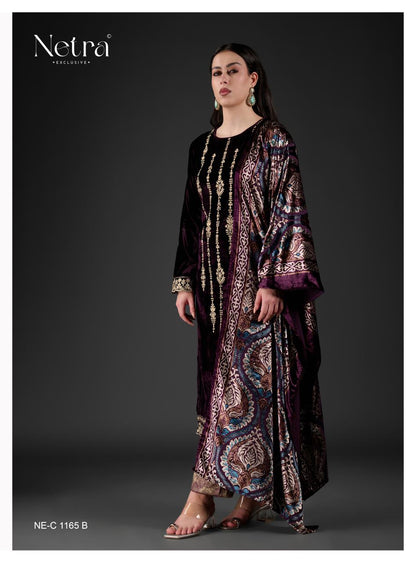 Gehnna Netra Velvet Suits Exporter