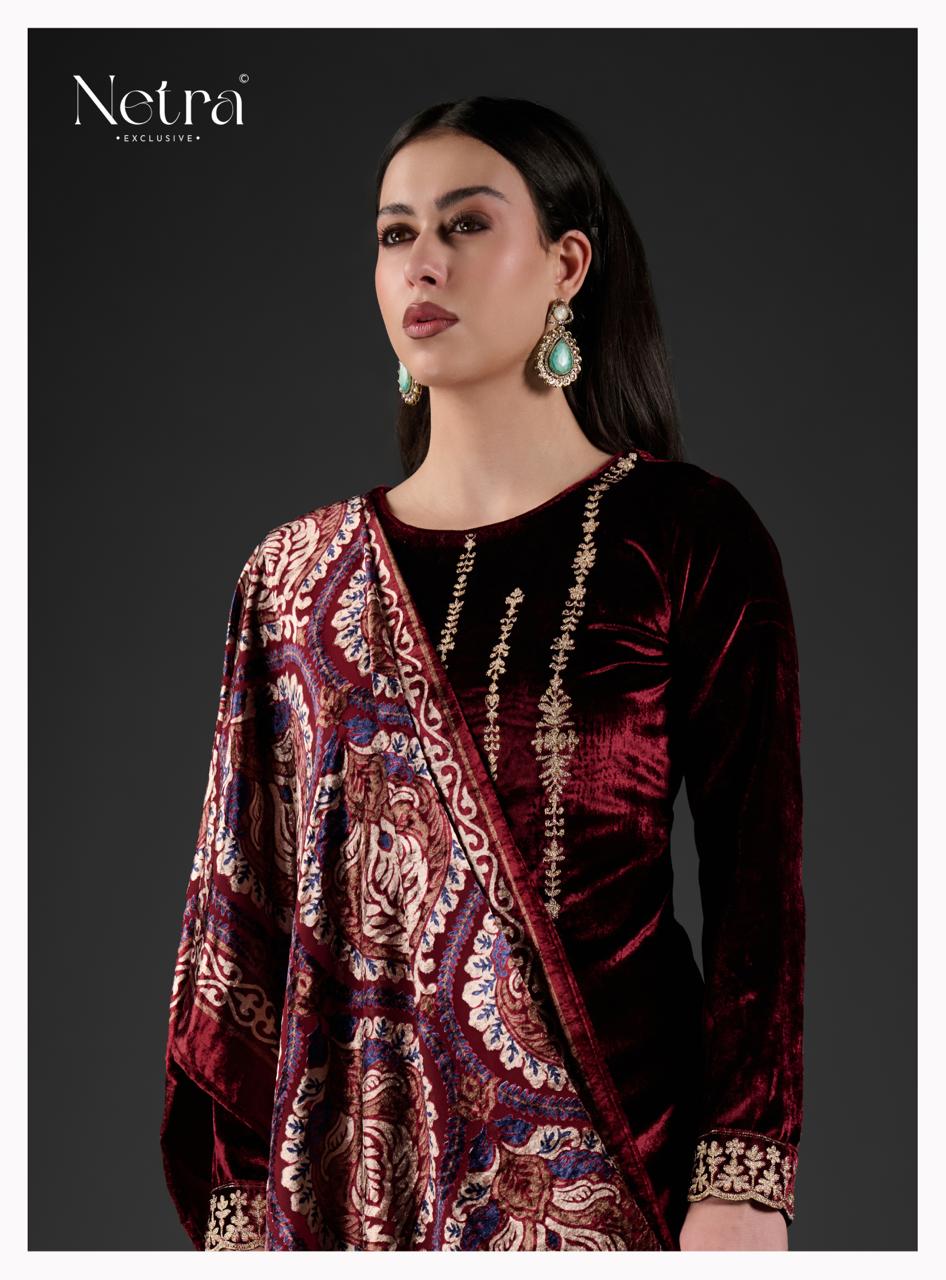 Gehnna Netra Velvet Suits Exporter