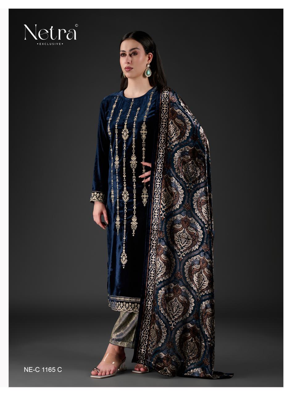 Gehnna Netra Velvet Suits Exporter