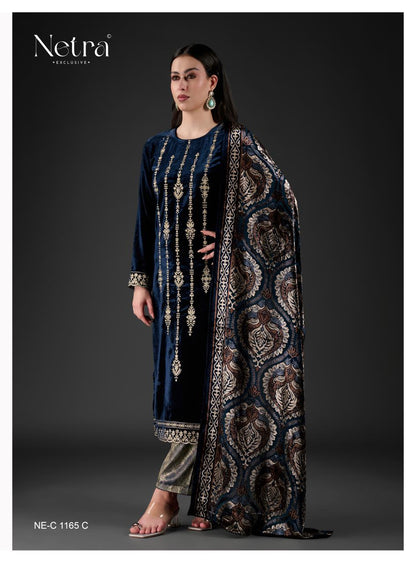 Gehnna Netra Velvet Suits Exporter