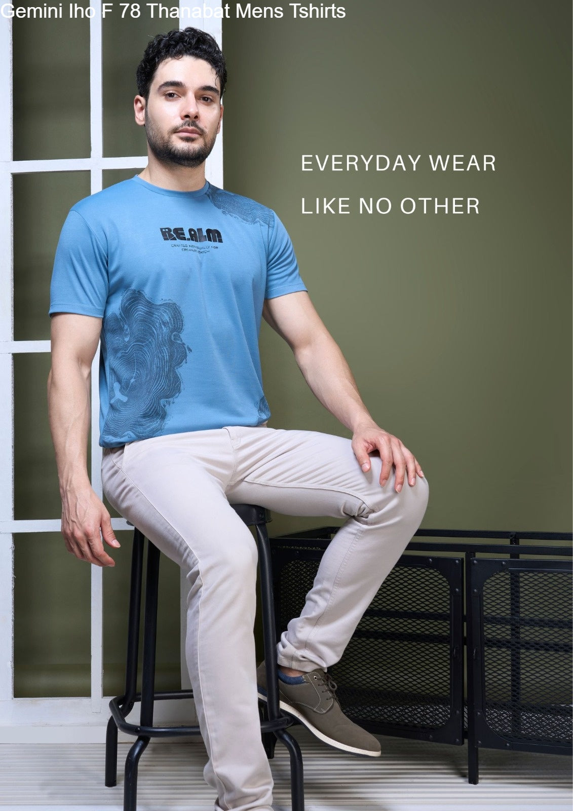 Gemini Iho F 78 Thanabat Tencil Mens Tshirts Supplier Ahmedabad