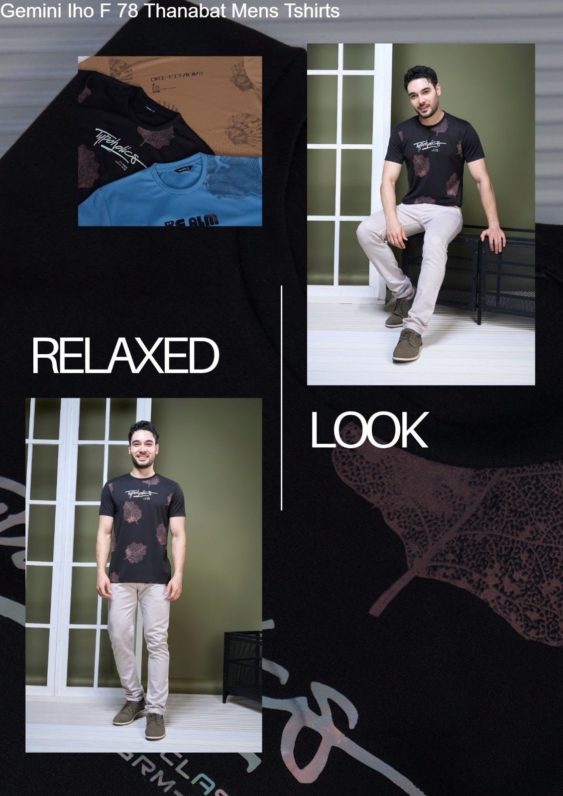 Gemini Iho F 78 Thanabat Tencil Mens Tshirts Supplier Ahmedabad