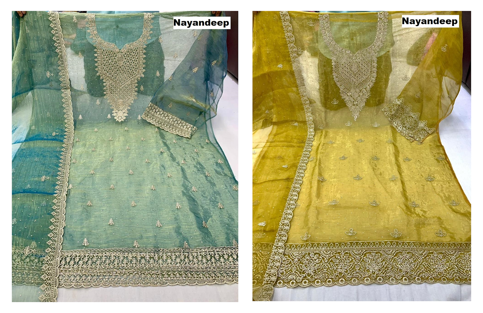 Gemini Nayandeep Pure Salwar Suits Supplier Gujarat