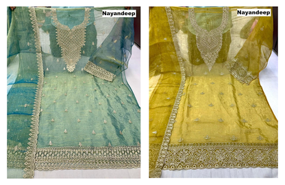 Gemini Nayandeep Pure Salwar Suits Supplier Gujarat