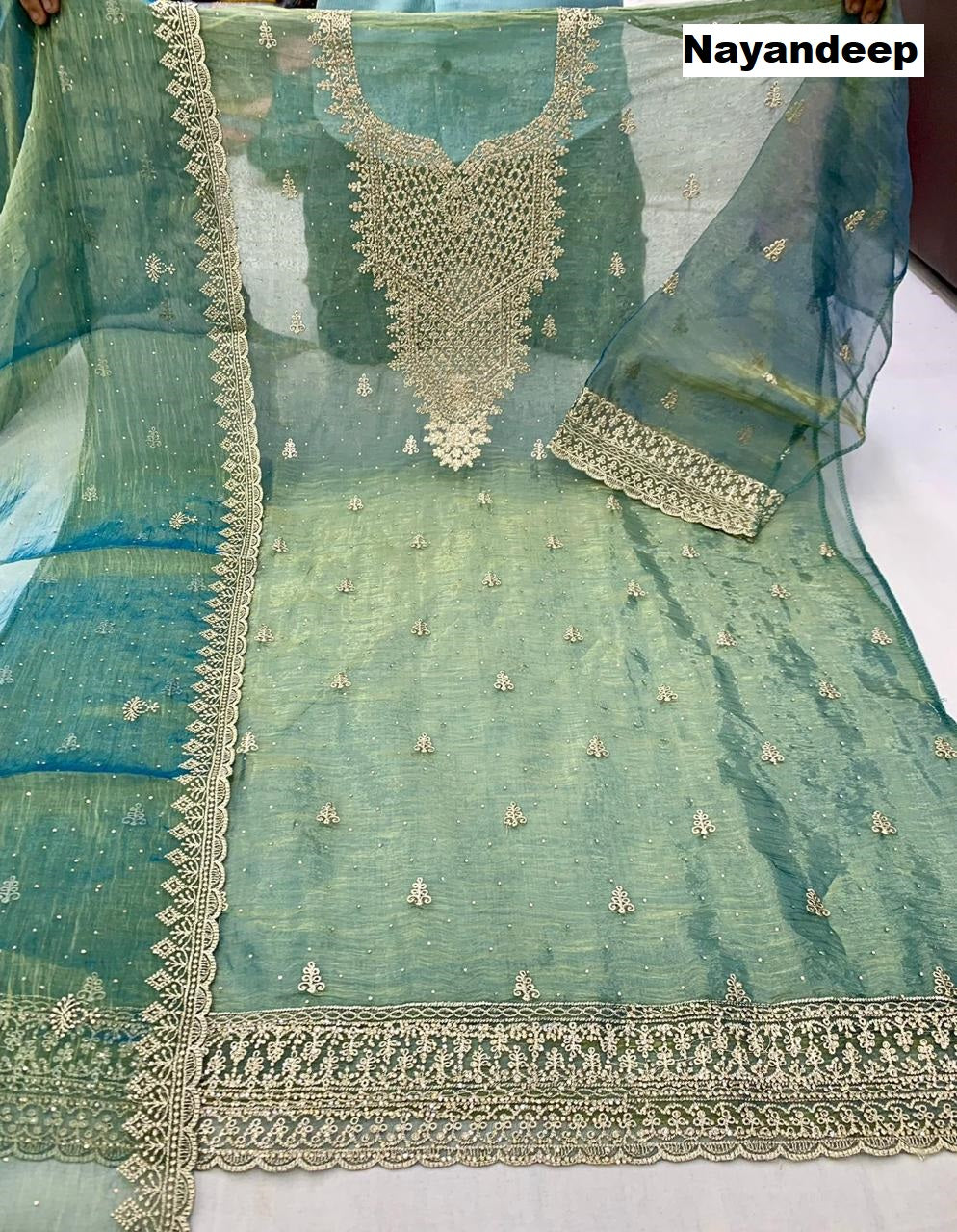 Gemini Nayandeep Pure Salwar Suits Supplier Gujarat