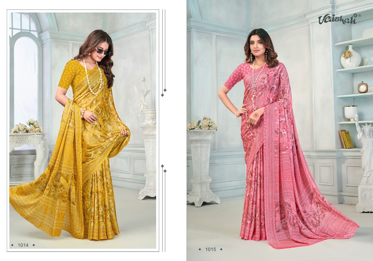 Georgette 290926 Vaishali Fashions Sarees Exporter Ahmedabad