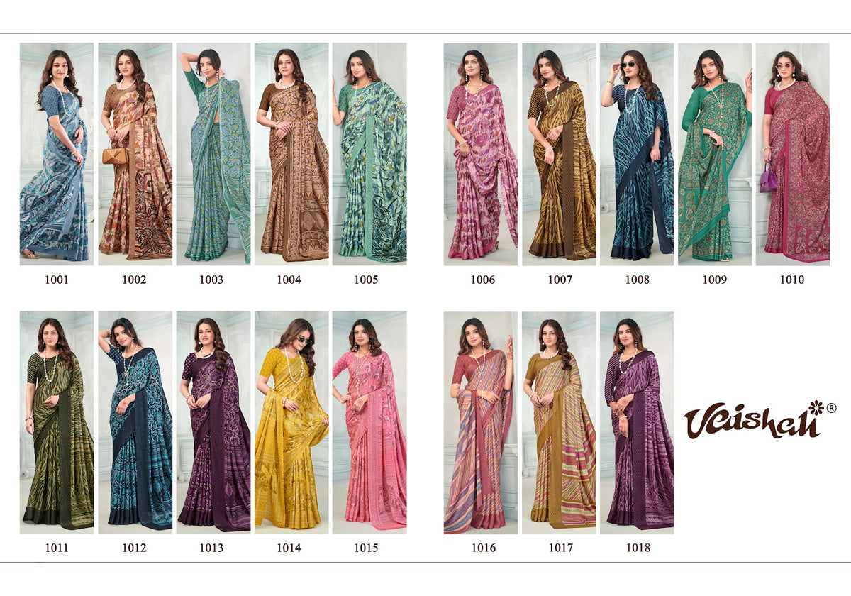 Georgette 290926 Vaishali Fashions Sarees Exporter Ahmedabad