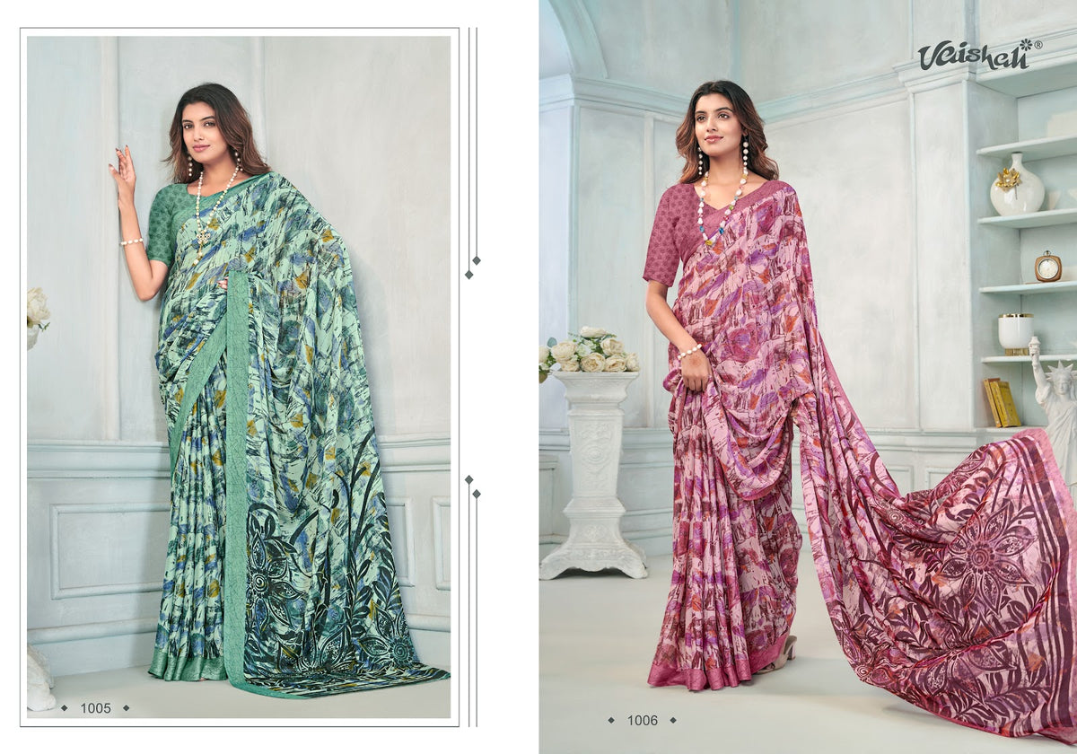 Georgette 290926 Vaishali Fashions Sarees Exporter Ahmedabad
