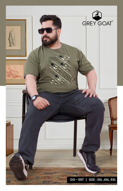 Gg 597 Grey Goat Dry Fit Mens Tshirts Wholesale