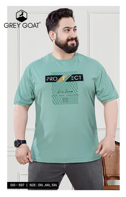 Gg 597 Grey Goat Dry Fit Mens Tshirts Wholesale