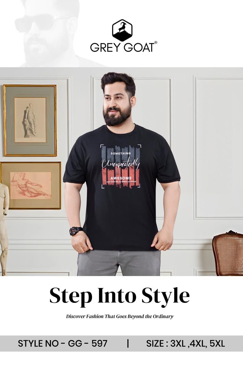 Gg 597 Grey Goat Dry Fit Mens Tshirts Wholesale