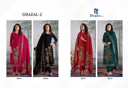 Ghazal 2 Sargam Prints Viscose Pant Style Suits Manufacturer Ahmedabad