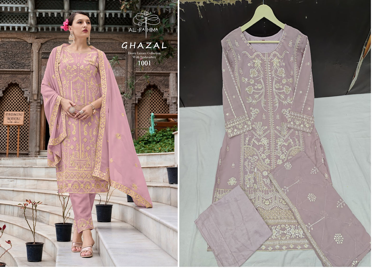 Ghazal Al Fathima Fox Georgette Pakistani Readymade Suits Supplier India