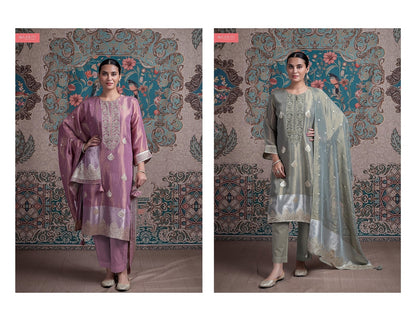 Ghazal Naariti Silk Pant Style Suits Exporter India