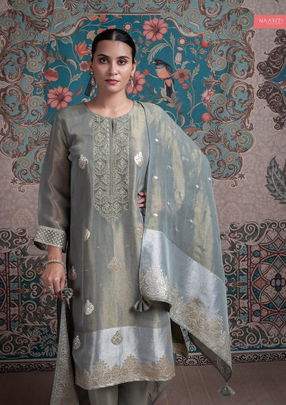 Ghazal Naariti Silk Pant Style Suits Exporter India