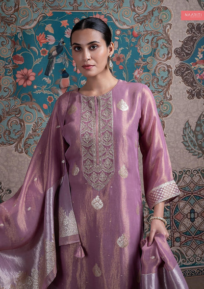 Ghazal Naariti Silk Pant Style Suits Exporter India
