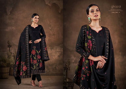 Ghazal Sargam Prints Viscose Modal Pant Style Suits Wholesale Price