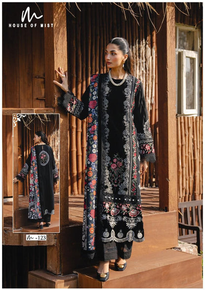 Ghazal Vol 13 Cotton Collection House Of Mist Karachi Salwar Suits Supplier India