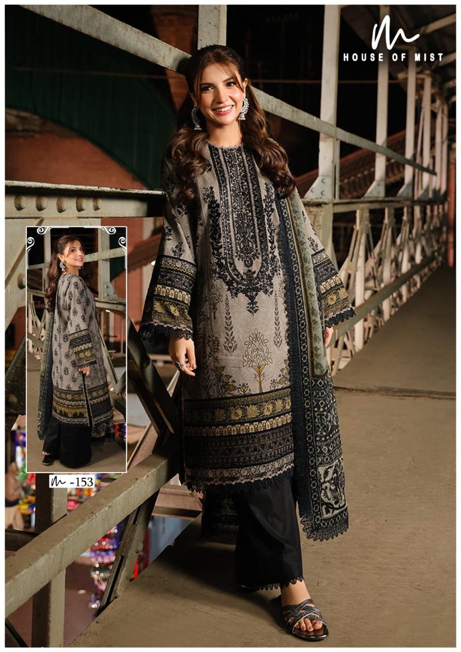 Ghazal Vol 16 Cotton Collection House Of Mist Karachi Readymade Suits Wholesale Price